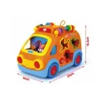 Jucarii, Copii si Bebe - Jucarii si jocuri - Jucarii bebelusi - Jucarii interactive bebelusi - Camion cu forme, sunete si lumini pentru bebelusi - Infinity.ro