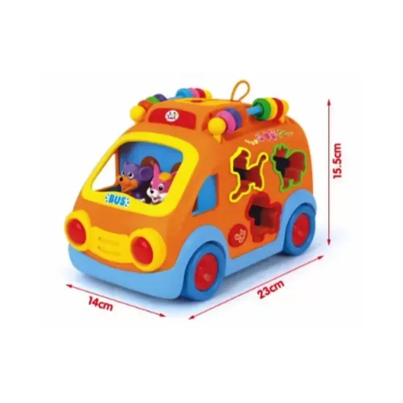 Jucarii, Copii si Bebe - Jucarii si jocuri - Jucarii bebelusi - Jucarii interactive bebelusi - Camion cu forme, sunete si lumini pentru bebelusi - Infinity.ro