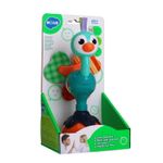 Jucarii, Copii si Bebe - Jucarii si jocuri - Jucarii bebelusi - Jucarii interactive bebelusi - Jucarie cu ventuza pentru bebelusi, Paun - Infinity.ro