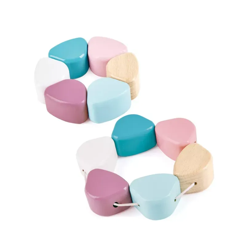 Jucarii, Copii si Bebe - Jucarii si jocuri - Jucarii bebelusi - Jucarii interactive bebelusi - Turn de stivuire din lemn pentru bebelusi - Infinity.ro