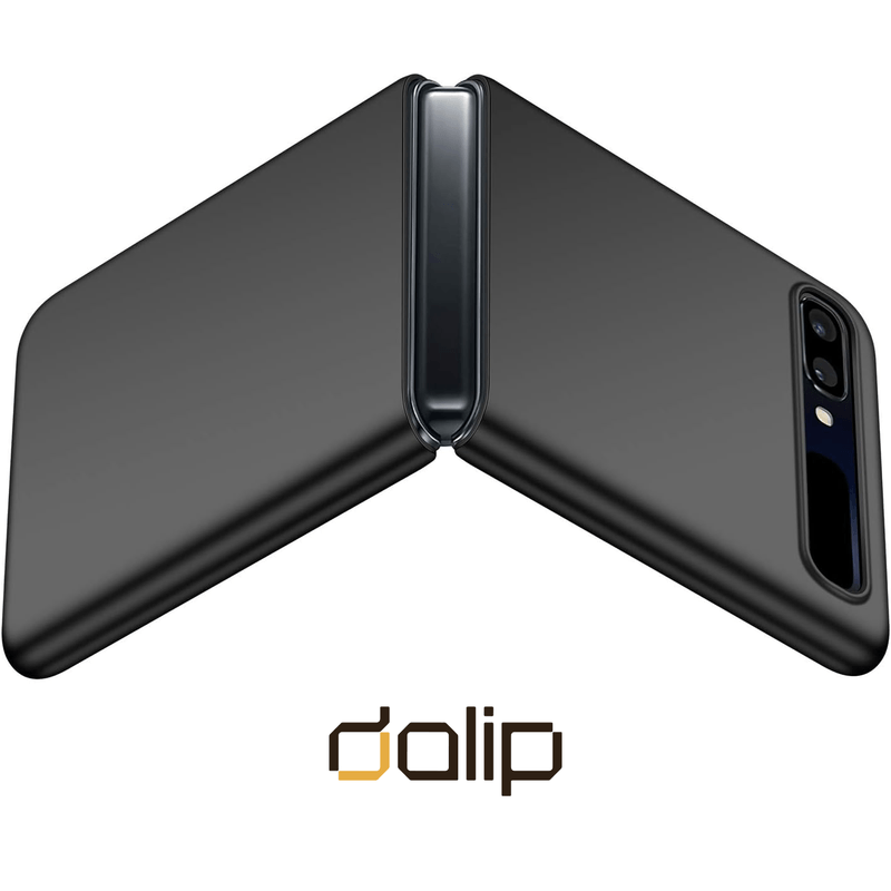 Laptop, Telefoane si Tablete - Telefoane mobile si accesorii - Accesorii Telefoane - Huse telefoane - Husa pentru Samsung Galaxy Z Flip 3 5G, Dalip Twofold, Policarbonat, Negru - Infinity.ro