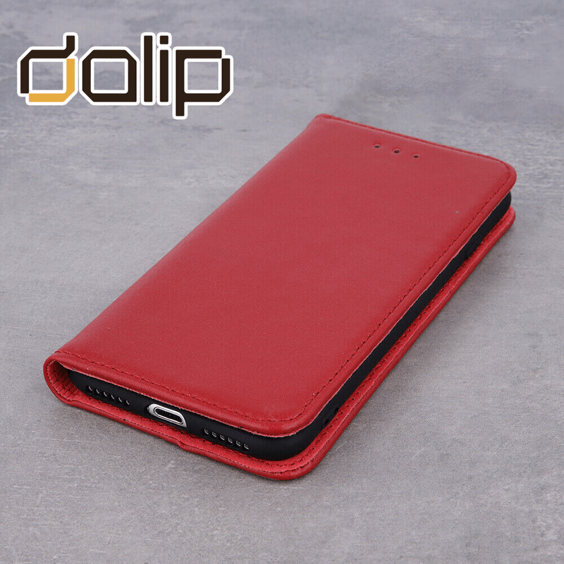 Laptop, Telefoane si Tablete - Telefoane mobile si accesorii - Accesorii Telefoane - Huse telefoane - Husa pentru Huawei P40 Pro, Dalip Intelligent Book, Piele Eco, Rosu - Infinity.ro