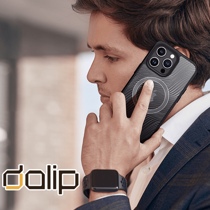 Laptop, Telefoane si Tablete - Telefoane mobile si accesorii - Accesorii Telefoane - Huse telefoane - Husa pentru Huawei Pura 70, Dalip MagSafe Wave Protect, Silicon, Negru-Transparent - Infinity.ro