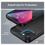 Laptop, Telefoane si Tablete - Telefoane mobile si accesorii - Accesorii Telefoane - Huse telefoane - Husa pentru Samsung Galaxy A71 4G, Dalip Carbon Fuse, HQ TPU, Negru - Infinity.ro