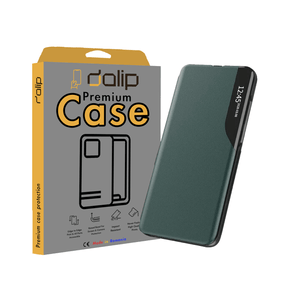 Husa Smart Fold Dalip, pentru Xiaomi Redmi Note 13 Pro Plus 5G, Premium TPU, Verde