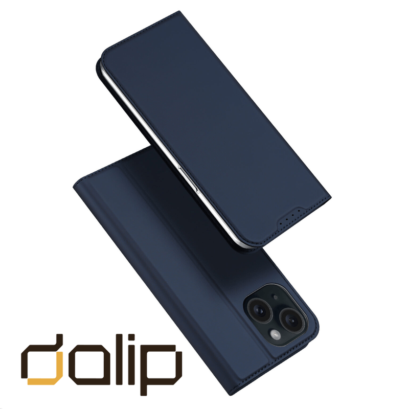Laptop, Telefoane si Tablete - Telefoane mobile si accesorii - Accesorii Telefoane - Huse telefoane - Husa Flip pentru Samsung Galaxy A54, Business Book Cover Dalip, HQ TPU, Albastru - Infinity.ro