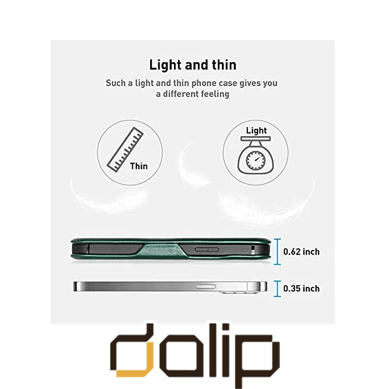 Laptop, Telefoane si Tablete - Telefoane mobile si accesorii - Accesorii Telefoane - Huse telefoane - Husa pentru Honor Magic5 Lite, Dalip Flip Safe Protect, Verde - Infinity.ro