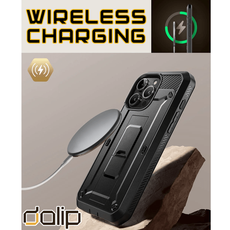 Laptop, Telefoane si Tablete - Telefoane mobile si accesorii - Accesorii Telefoane - Huse telefoane - Husa pentru Apple iPhone 13/14, Dalip Urban Super Protect 360, Silicon ABS Impact Proof, Negru - Infinity.ro