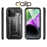 Laptop, Telefoane si Tablete - Telefoane mobile si accesorii - Accesorii Telefoane - Huse telefoane - Husa pentru Apple iPhone 13/14, Dalip Urban Super Protect 360, Silicon ABS Impact Proof, Negru - Infinity.ro