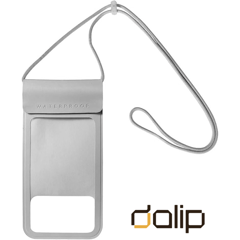 Laptop, Telefoane si Tablete - Telefoane mobile si accesorii - Accesorii Telefoane - Huse telefoane - Husa pentru telefoane pana 6.8 inch, Dalip UnderwaterPro IPX8, adancime maxima 30m, PVC, Argintiu - Infinity.ro