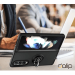 Laptop, Telefoane si Tablete - Telefoane mobile si accesorii - Accesorii Telefoane - Huse telefoane - Husa pentru Samsung Galaxy Z Fold 3 5G, Dalip MIL STD Mag Ring, HQ TPU, Negru - Infinity.ro