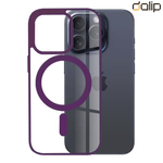 Laptop, Telefoane si Tablete - Telefoane mobile si accesorii - Accesorii Telefoane - Huse telefoane - Husa pentru Apple iPhone 13 Pro Max, Dalip Magsafe Charge, Silicon Ultra Clear, Mov-Transparent - Infinity.ro