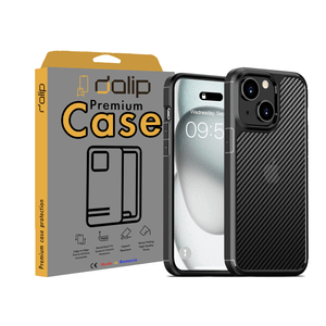 Husa pentru Apple iPhone 11, Dalip C-Electric, Poliuretan Termoplastic, Negru-Transparent