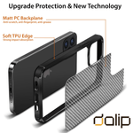 Laptop, Telefoane si Tablete - Telefoane mobile si accesorii - Accesorii Telefoane - Huse telefoane - Husa pentru Apple iPhone 11, Dalip C-Electric, Poliuretan Termoplastic, Negru-Transparent - Infinity.ro