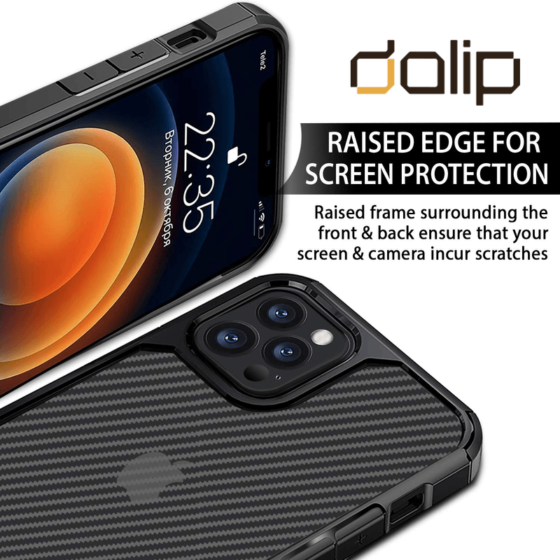 Laptop, Telefoane si Tablete - Telefoane mobile si accesorii - Accesorii Telefoane - Huse telefoane - Husa pentru Apple iPhone 11, Dalip C-Electric, Poliuretan Termoplastic, Negru-Transparent - Infinity.ro