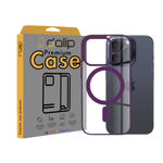 Laptop, Telefoane si Tablete - Telefoane mobile si accesorii - Accesorii Telefoane - Huse telefoane - Husa pentru Apple iPhone 13 Pro Max, Dalip Magsafe Charge, Silicon Ultra Clear, Mov-Transparent - Infinity.ro