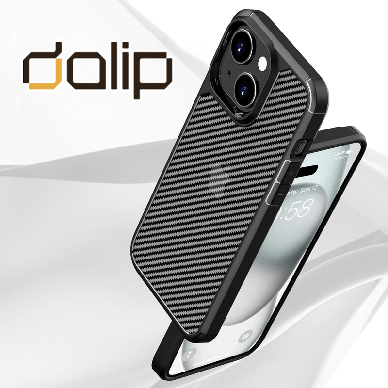 Laptop, Telefoane si Tablete - Telefoane mobile si accesorii - Accesorii Telefoane - Huse telefoane - Husa pentru Apple iPhone 11, Dalip C-Electric, Poliuretan Termoplastic, Negru-Transparent - Infinity.ro