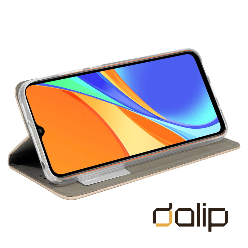Laptop, Telefoane si Tablete - Telefoane mobile si accesorii - Accesorii Telefoane - Huse telefoane - Husa pentru RealMe GT Neo 3T, Dalip Flip MagSmart, Auriu - Infinity.ro