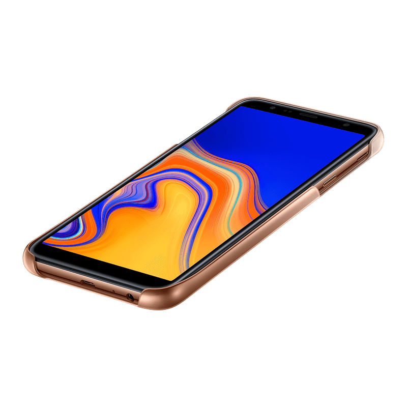 Laptop, Telefoane si Tablete - Telefoane mobile si accesorii - Accesorii Telefoane - Huse telefoane - Husa pentru Samsung Galaxy J4 plus, Dalip Step by Step, TPU, Auriu - Infinity.ro