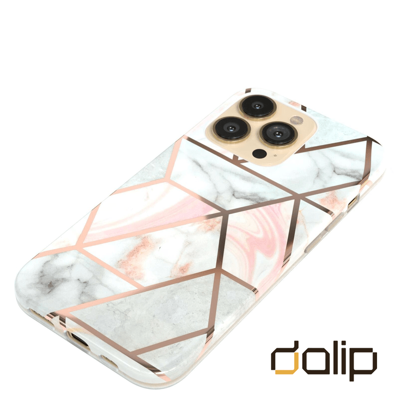 Laptop, Telefoane si Tablete - Telefoane mobile si accesorii - Accesorii Telefoane - Huse telefoane - Husa pentru Samsung Galaxy A51 4G, Dalip Abstract Design, Silicon, Roz - Infinity.ro