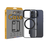 Laptop, Telefoane si Tablete - Telefoane mobile si accesorii - Accesorii Telefoane - Huse telefoane - Husa pentru Apple iPhone 13 Pro, Dalip Magsafe Charge, Silicon Ultra Clear, Negru-Transparent - Infinity.ro