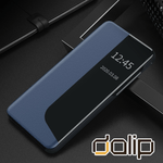 Laptop, Telefoane si Tablete - Telefoane mobile si accesorii - Accesorii Telefoane - Huse telefoane - Husa Flip pentru Huawei P30, Dalip Split Mad View, Piele Ecologica Ultra Rezistenta, Albastru - Infinity.ro