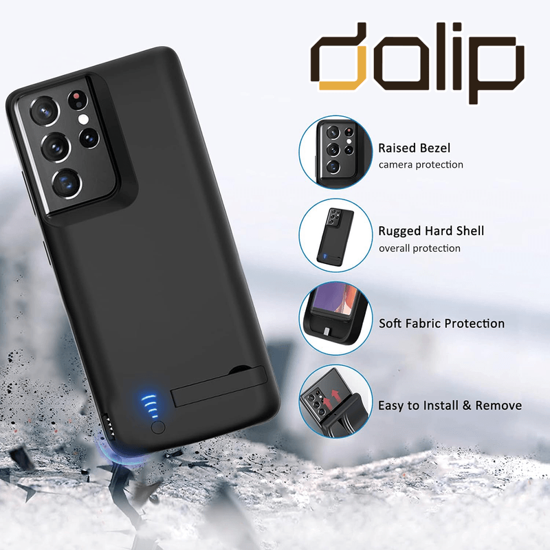 Laptop, Telefoane si Tablete - Telefoane mobile si accesorii - Accesorii Telefoane - Huse telefoane - Husa pentru Samsung Galaxy Note 9, Dalip Flash Bank, TPU, 5000mAh, Negru - Infinity.ro