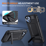 Laptop, Telefoane si Tablete - Telefoane mobile si accesorii - Accesorii Telefoane - Huse telefoane - Husa pentru Apple iPhone 14, Dalip Boost Hybrid Armor Kickstand, Negru - Infinity.ro