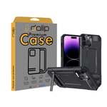 Laptop, Telefoane si Tablete - Telefoane mobile si accesorii - Accesorii Telefoane - Huse telefoane - Husa pentru Apple iPhone 14, Dalip Boost Hybrid Armor Kickstand, Negru - Infinity.ro