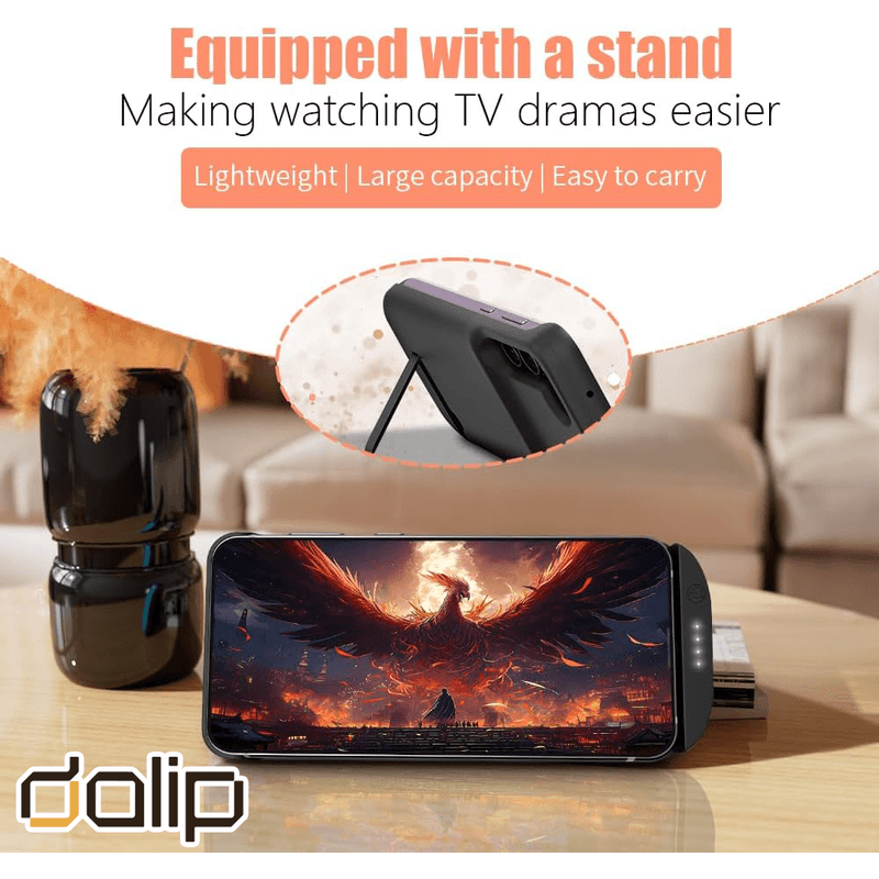 Laptop, Telefoane si Tablete - Telefoane mobile si accesorii - Accesorii Telefoane - Huse telefoane - Husa pentru Samsung Galaxy S23, Dalip Flash Bank, TPU, 5000mAh, Negru - Infinity.ro