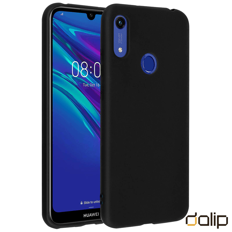 Laptop, Telefoane si Tablete - Telefoane mobile si accesorii - Accesorii Telefoane - Huse telefoane - Husa pentru Huawei P Smart Plus 2019, Dalip SoftPlus, TPU, Negru - Infinity.ro