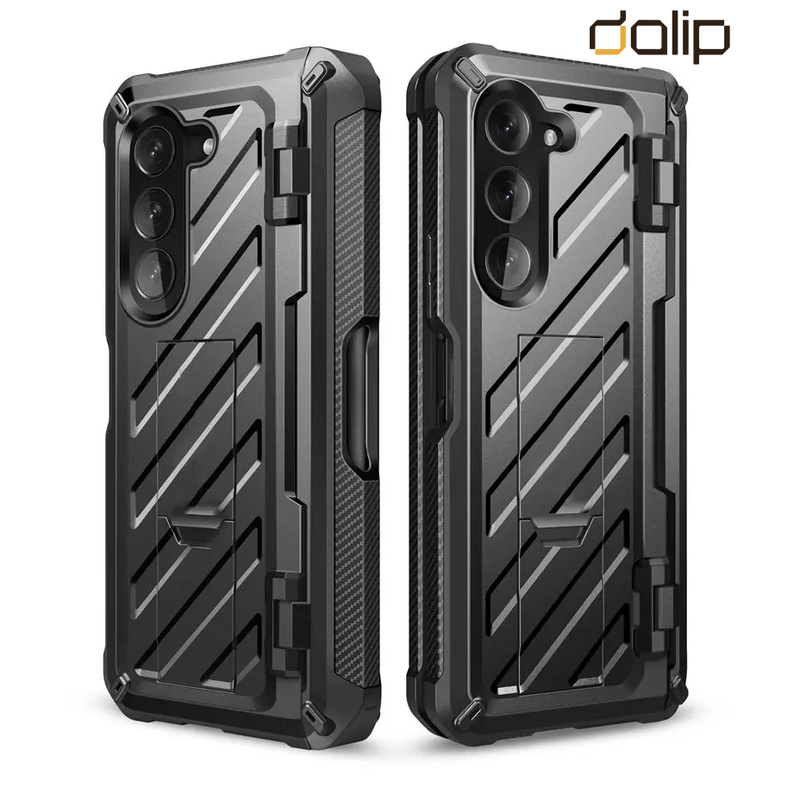 Laptop, Telefoane si Tablete - Telefoane mobile si accesorii - Accesorii Telefoane - Huse telefoane - Husa pentru Samsung Galaxy Z Fold 5, Dalip RoboX3, Policarbonat, Negru - Infinity.ro