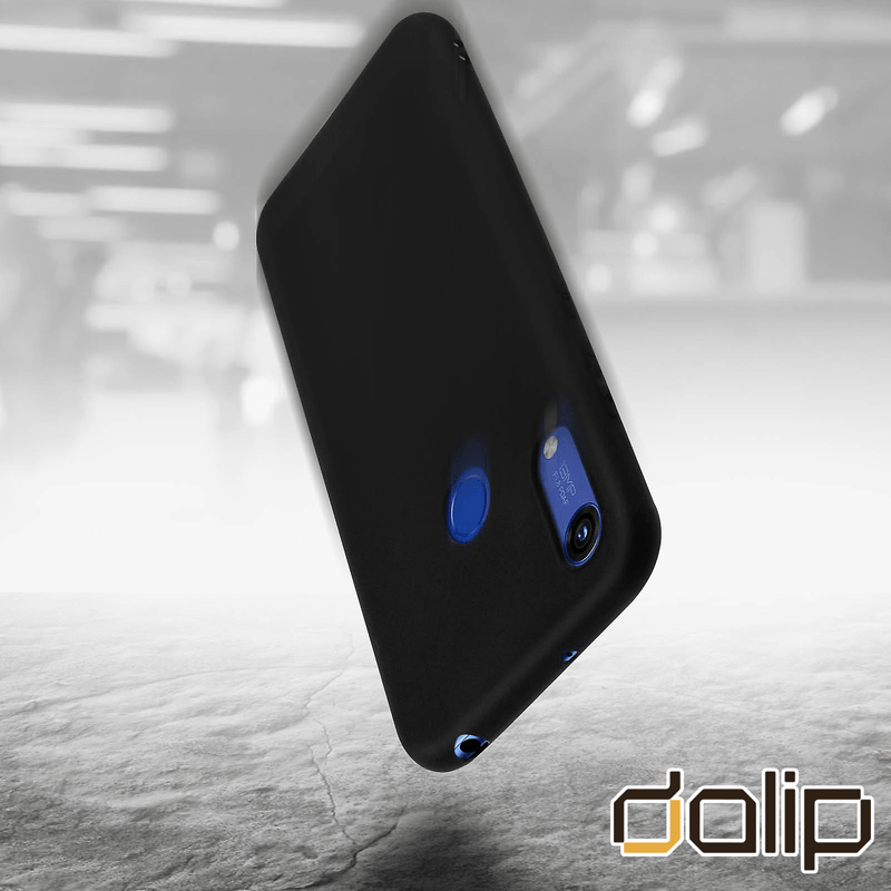 Laptop, Telefoane si Tablete - Telefoane mobile si accesorii - Accesorii Telefoane - Huse telefoane - Husa pentru Huawei P Smart Plus 2019, Dalip SoftPlus, TPU, Negru - Infinity.ro