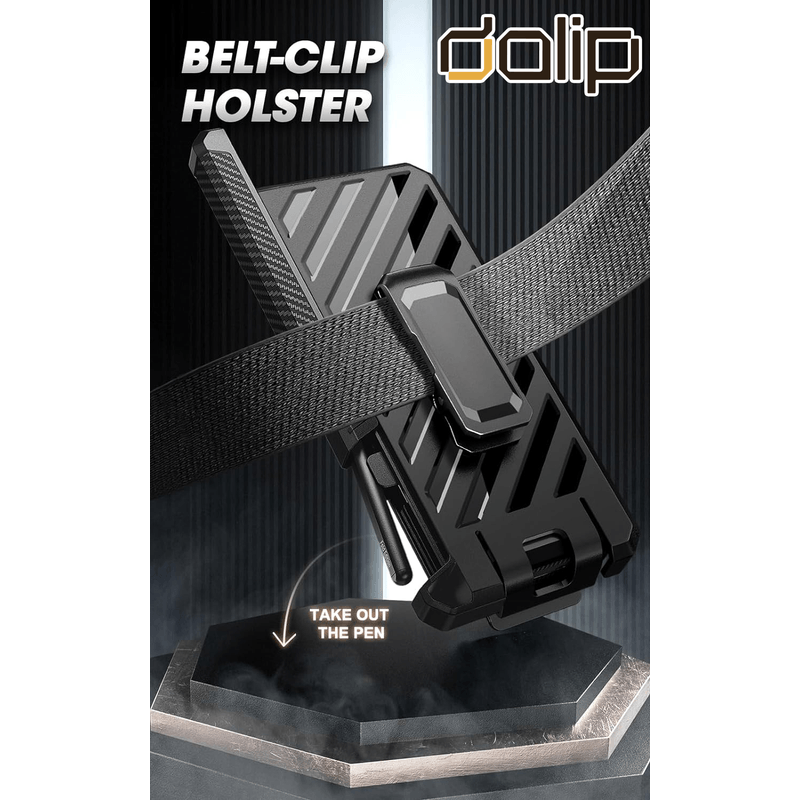 Laptop, Telefoane si Tablete - Telefoane mobile si accesorii - Accesorii Telefoane - Huse telefoane - Husa pentru Samsung Galaxy Z Fold 5, Dalip RoboX3, Policarbonat, Negru - Infinity.ro