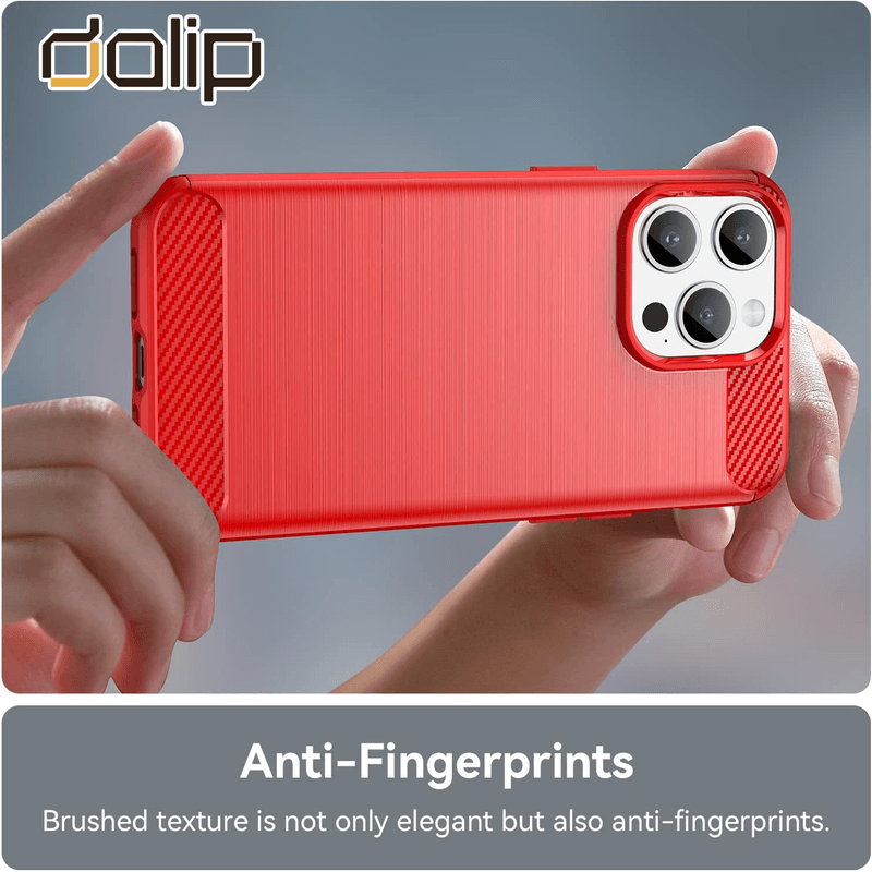 Laptop, Telefoane si Tablete - Telefoane mobile si accesorii - Accesorii Telefoane - Huse telefoane - Husa pentru Samsung Galaxy Note 10+/Note 10 Plus, Dalip Carbon Fuse, HQ TPU, Rosu - Infinity.ro