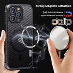 Laptop, Telefoane si Tablete - Telefoane mobile si accesorii - Accesorii Telefoane - Huse telefoane - Husa pentru Apple iPhone 15 Plus, Dalip DuoX, Poliuretan Termoplastic, Negru-Transparent - Infinity.ro