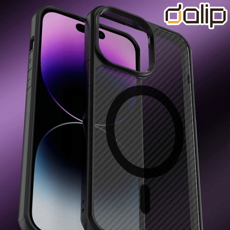 Laptop, Telefoane si Tablete - Telefoane mobile si accesorii - Accesorii Telefoane - Huse telefoane - Husa pentru Apple iPhone 15 Plus, Dalip DuoX, Poliuretan Termoplastic, Negru-Transparent - Infinity.ro