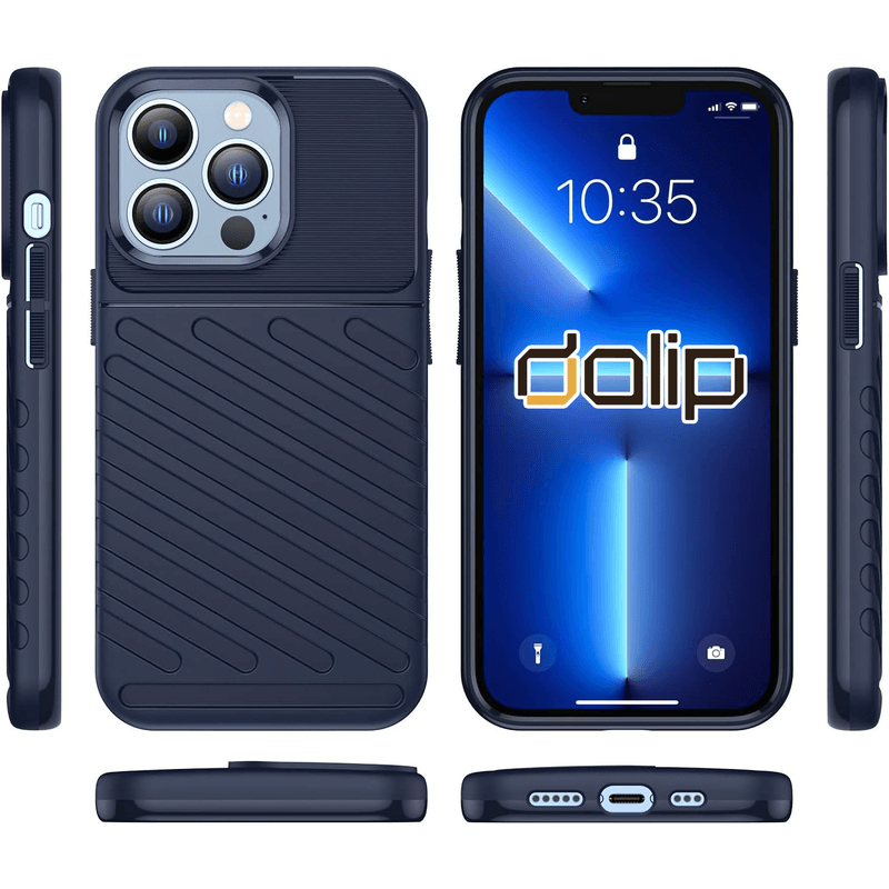 Laptop, Telefoane si Tablete - Telefoane mobile si accesorii - Accesorii Telefoane - Huse telefoane - Husa pentru Samsung Galaxy S21 Ultra 5G, Dalip Strong Rock, Termoplastic, Albastru - Infinity.ro