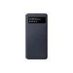 Laptop, Telefoane si Tablete - Telefoane mobile si accesorii - Accesorii Telefoane - Huse telefoane - Husa de protectie originala Samsung compatibila cu Galaxy A42, S View Wallet, piele, Bleumarin - Infinity.ro