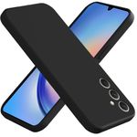 Laptop, Telefoane si Tablete - Telefoane mobile si accesorii - Accesorii Telefoane - Huse telefoane - Husa de protectie compatibila cu Samsung Galaxy A34, protectie ridicata camera spate, silicon, Negru - Infinity.ro