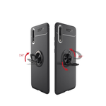 Laptop, Telefoane si Tablete/Telefoane mobile si accesorii/Accesorii Telefoane/Huse telefoane - Husa protectie compatibila cu Huawei P20 Pro, cu inel magnetic, TPU, Negru - Infinity.ro