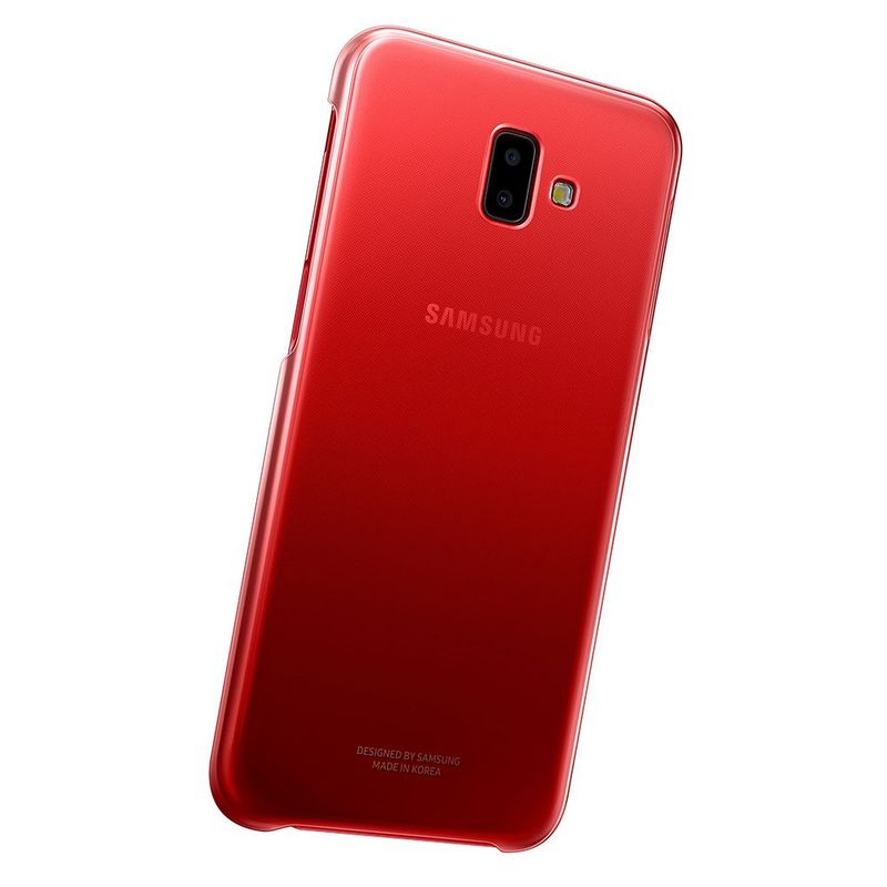 Laptop, Telefoane si Tablete - Telefoane mobile si accesorii - Accesorii Telefoane - Huse telefoane - Husa pentru Samsung Galaxy J6 plus, Dalip Step by Step, TPU, Rosu - Infinity.ro