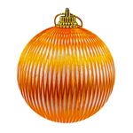 Casa si Gradina - Decoratiuni - Decoratiuni de sezon - Globuri pom Craciun, Portocalii, 26 buc/set - Infinity.ro