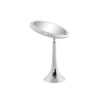 Casa si Gradina - Mobilier - Mobilier baie - Oglinzi baie - Oglinda cu Efect de Marire cu LED DKD Home Decor Argintiu Metal 20 x 11 x 37 cm - Infinity.ro