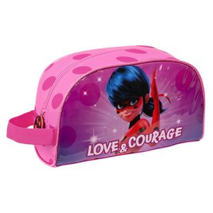 Trusa Scolara Lady Bug Fucsia 26 x 16 x 9 cm