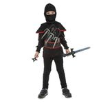 Jucarii, Copii si Bebe - Jucarii si jocuri - Jucarii de rol - Masti si costume copii - Costum Deghizare pentru Copii My Other Me Ninja 3-5 ani Negru (5 Piese) - Infinity.ro
