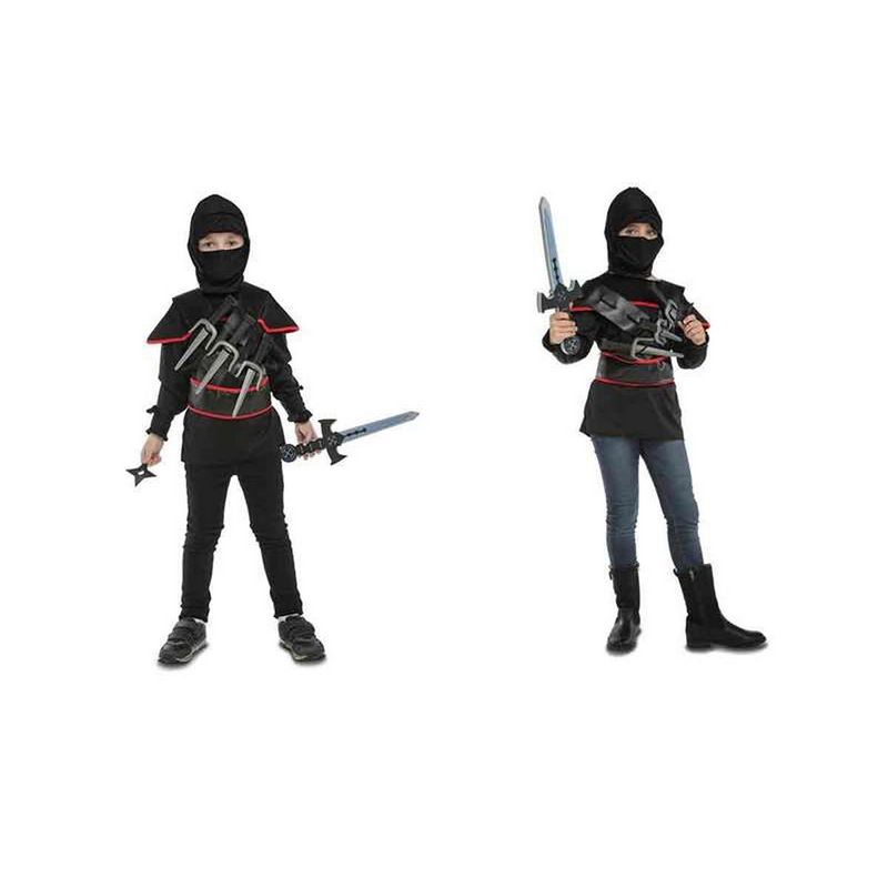 Jucarii, Copii si Bebe - Jucarii si jocuri - Jucarii de rol - Masti si costume copii - Costum Deghizare pentru Copii My Other Me Ninja 3-5 ani Negru (5 Piese) - Infinity.ro
