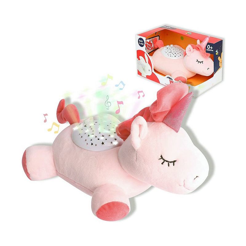 Jucarii, Copii si Bebe - Jucarii si jocuri - Jucarii bebelusi - Jucarii zornaitoare - Jucarie Muzicala din Plus Reig Unicorn 25 cm - Infinity.ro