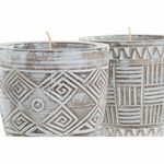 Casa si Gradina - Decoratiuni - Aromaterapie si lumanari - Lumanari si candele - Lumanare DKD Home Decor Lemn Ceara (2 Unitati) - Infinity.ro