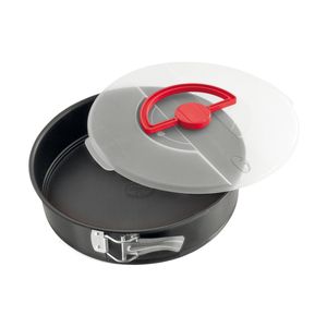 Forma de tort detasabila Dr. Oetker Negru Otel Plastic Ø 26 cm ø 26 x 6,5 cm